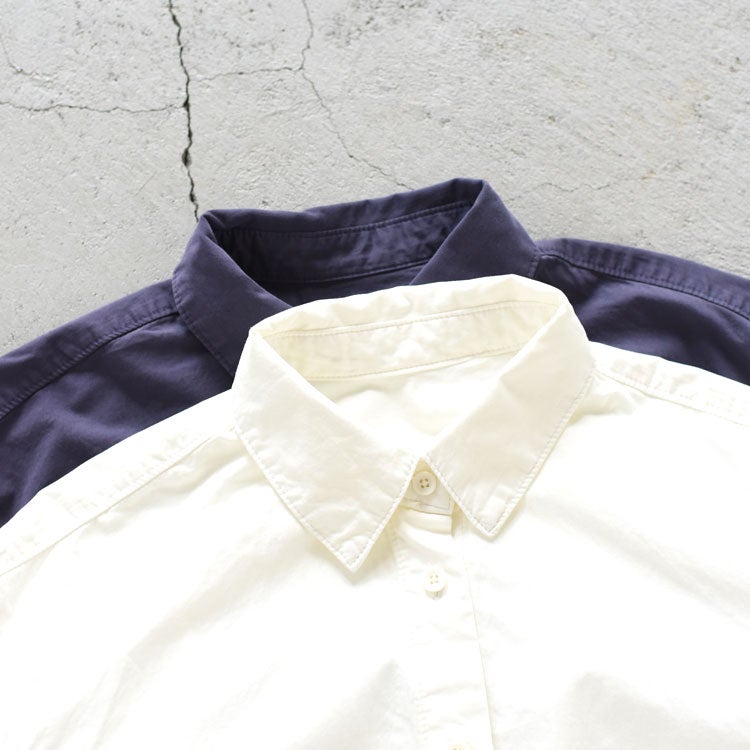 garment dye frill shirts ガーメントダイフリルシャツ