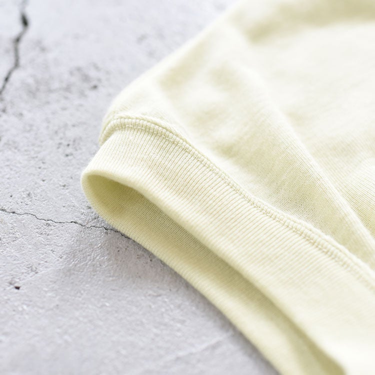 WOOL MIX COOL FRENCH SLEEVE TEE ウールミックスクールフレンチスリーブTシャツ