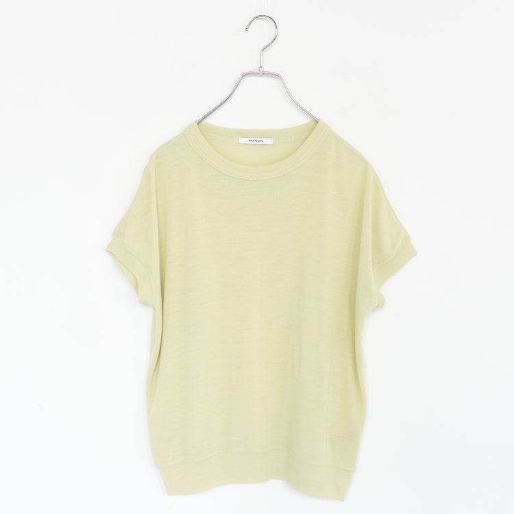WOOL MIX COOL FRENCH SLEEVE TEE ウールミックスクールフレンチスリーブTシャツ
