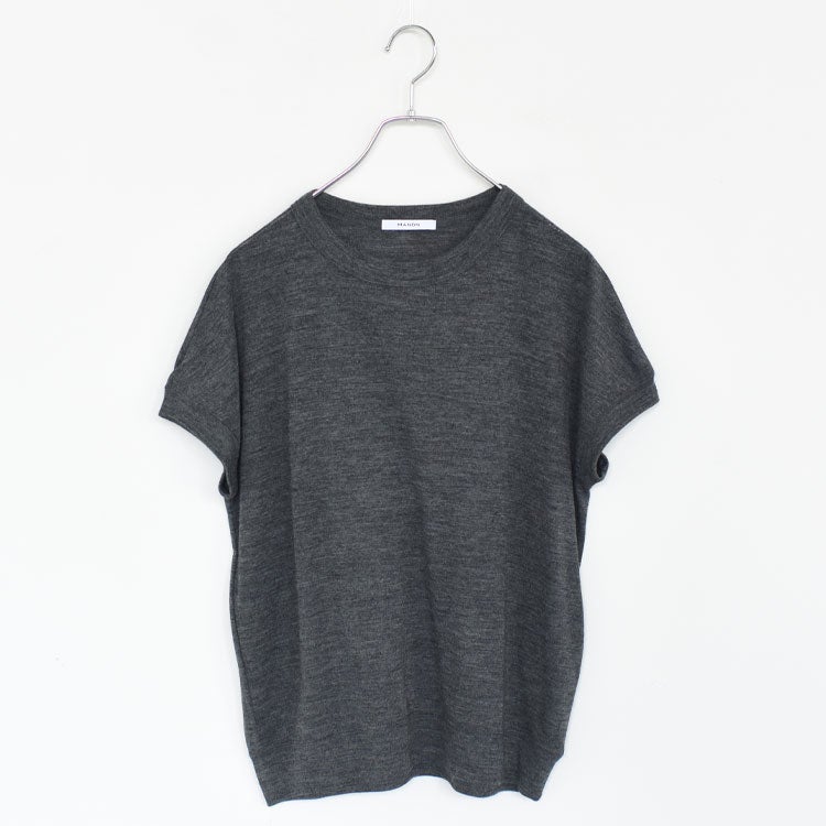 WOOL MIX COOL FRENCH SLEEVE TEE ウールミックスクールフレンチスリーブTシャツ