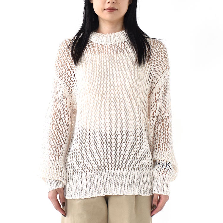 Tapeyarn Loose Knit テープヤーンルーズニット/62610508/anuke