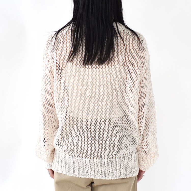 Tapeyarn Loose Knit テープヤーンルーズニット/62610508/anuke