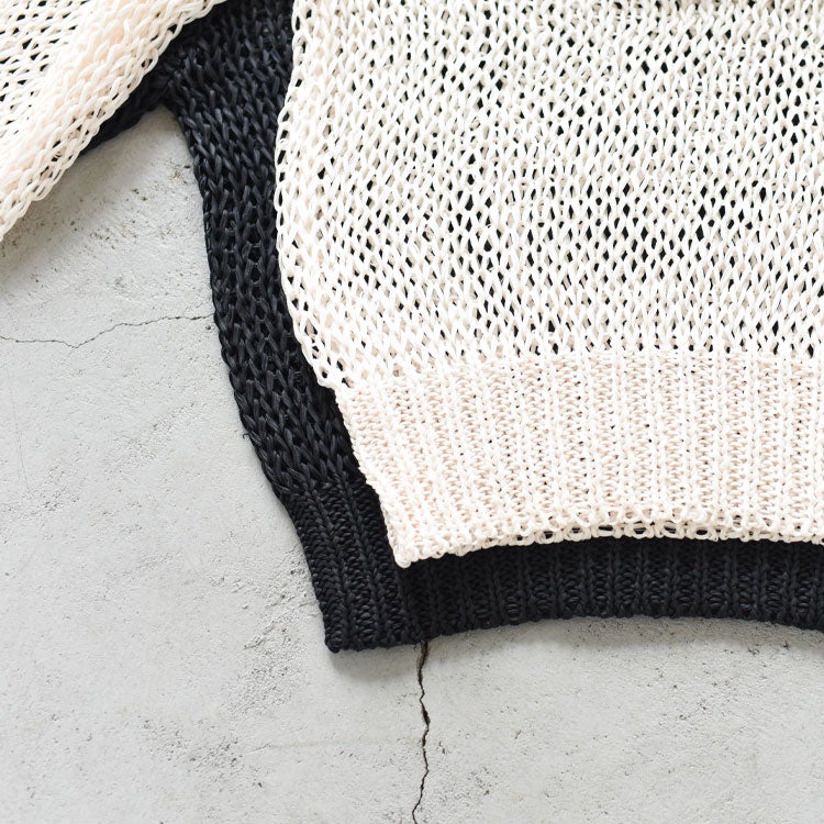 Tapeyarn Loose Knit テープヤーンルーズニット