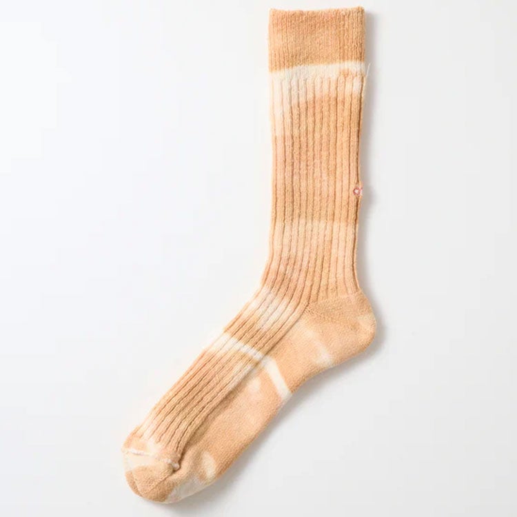 TIE DYE RIBBED CREW SOCKS　タイダイ リブ クルーソックス