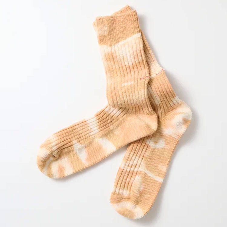 TIE DYE RIBBED CREW SOCKS　タイダイ リブ クルーソックス