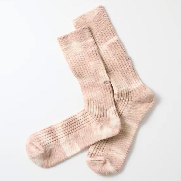 TIE DYE RIBBED CREW SOCKS　タイダイ リブ クルーソックス