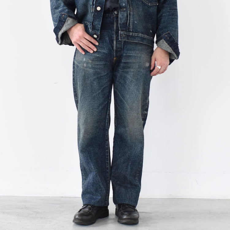 専用　URBANUS JEANS スノーボードパンツ　XL リアルデニム WASHED DENIM HOLLOWED OUT PANTS