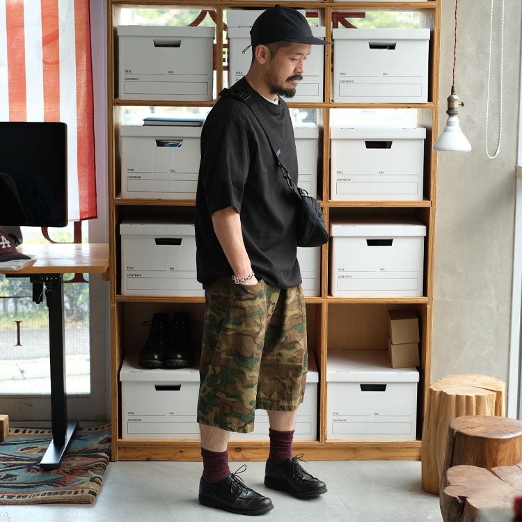 Army String Cropped Pant - Cotton Ripstop アーミーストリングクロップドパンツ