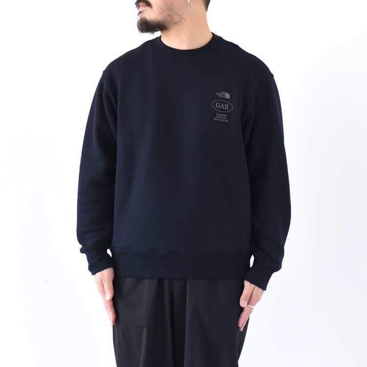 GAR SWEAT CREW GARスウェットクルー/NT12666/THE NORTH FACE（ザ