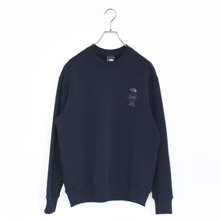 GAR SWEAT CREW GARスウェットクルー/NT12666/THE NORTH FACE（ザ
