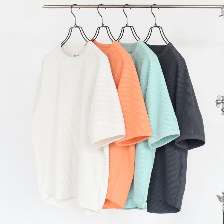 Waffle Light T-shirt ワッフルライトティーシャツ