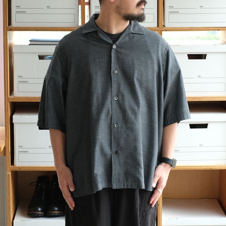 OPEN COLLAR SHIRT オープンカラーシャツ/2026SS-SH2-YT/New Manual
