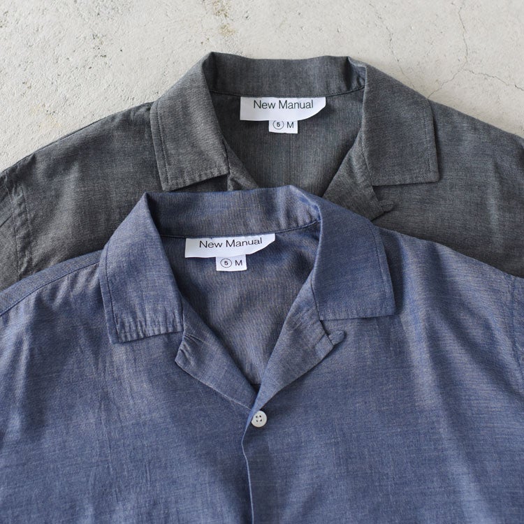 OPEN COLLAR SHIRT オープンカラーシャツ