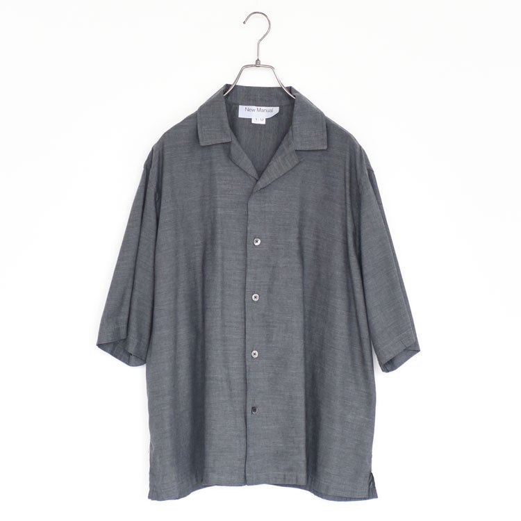 OPEN COLLAR SHIRT オープンカラーシャツ/2026SS-SH2-YT/New Manual