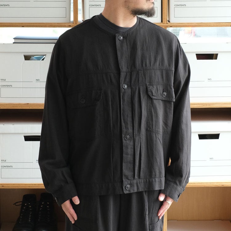 No Collar Trucker Jacket ノーカラートラッカージャケット