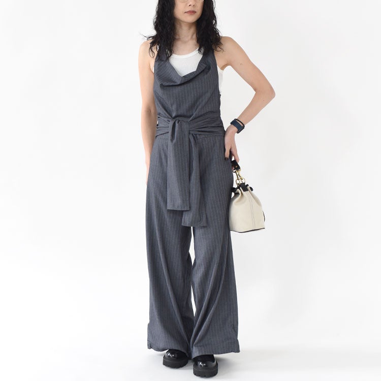 halter neck all in one ホルターネックオールインワン/KM26SPF08
