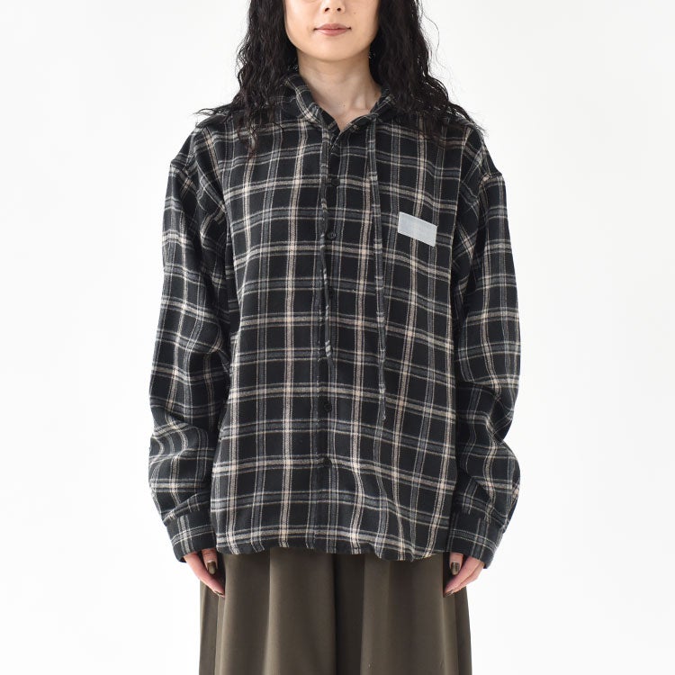 hooded over shirts フーデッドオーバーシャツ