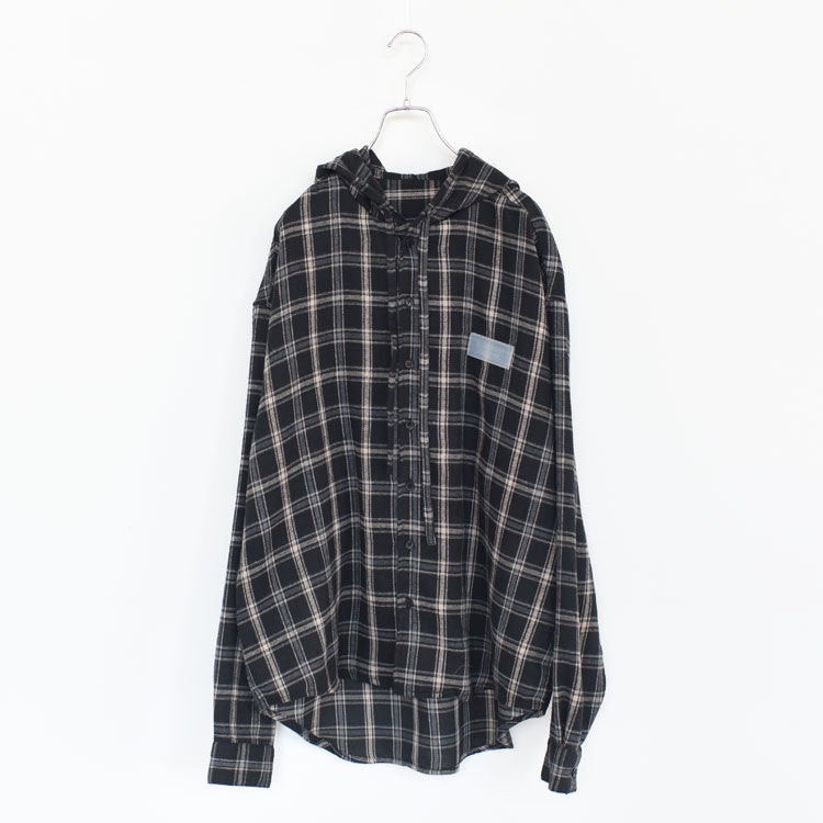 hooded over shirts フーデッドオーバーシャツ