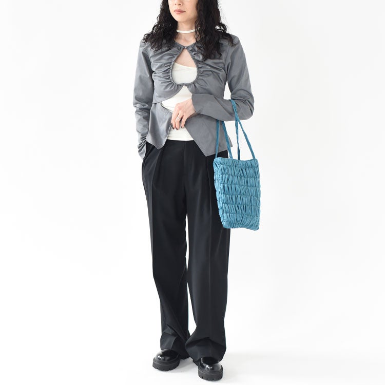 unique feminine blouse ユニークフェミニンブラウス/KM26SPN06/Knuth