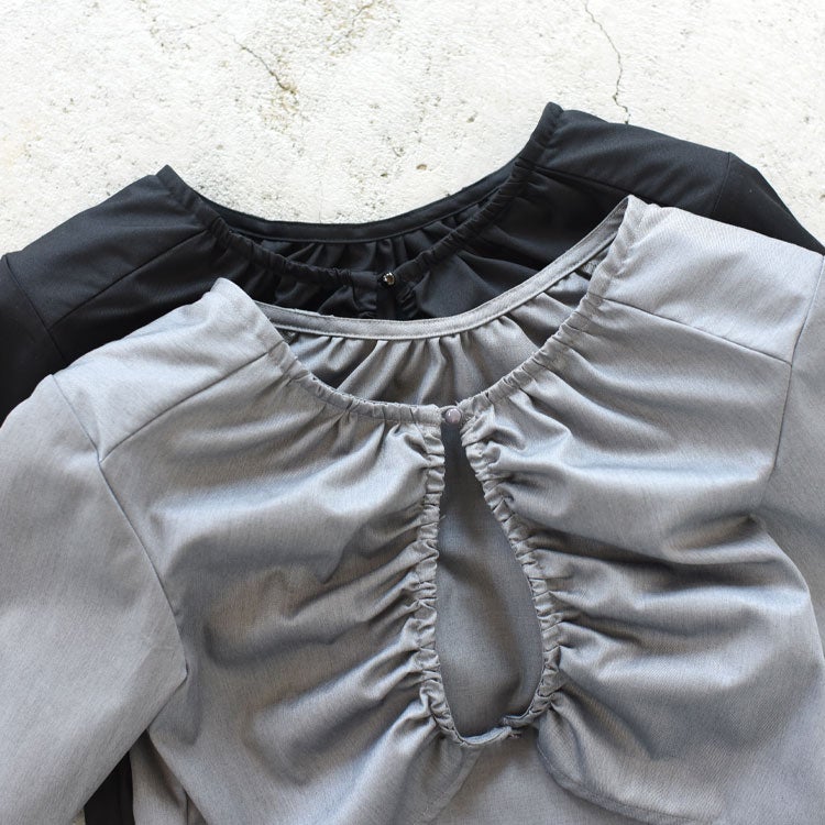 unique feminine blouse ユニークフェミニンブラウス/KM26SPN06/Knuth