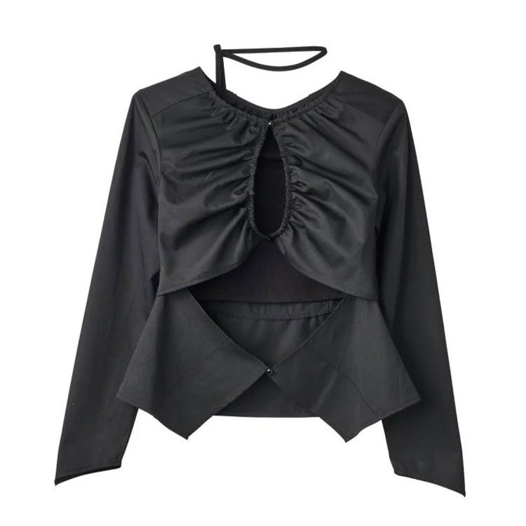 unique feminine blouse ユニークフェミニンブラウス