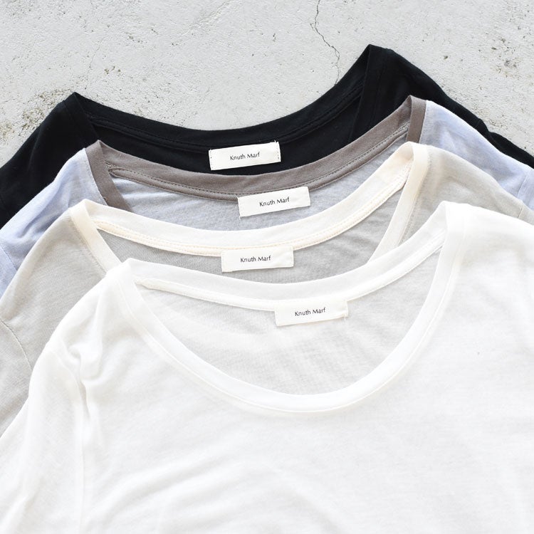 round neck layered top ラウンドネックレイヤードトップ