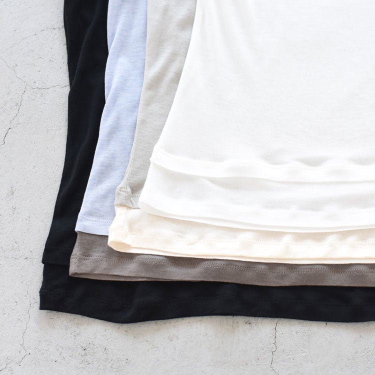 round neck layered top ラウンドネックレイヤードトップ