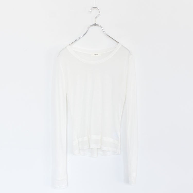 round neck layered top ラウンドネックレイヤードトップ