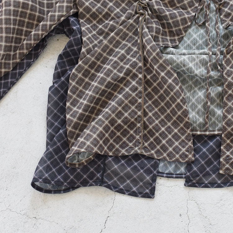 sheer collared blouse シアーカラーブラウス