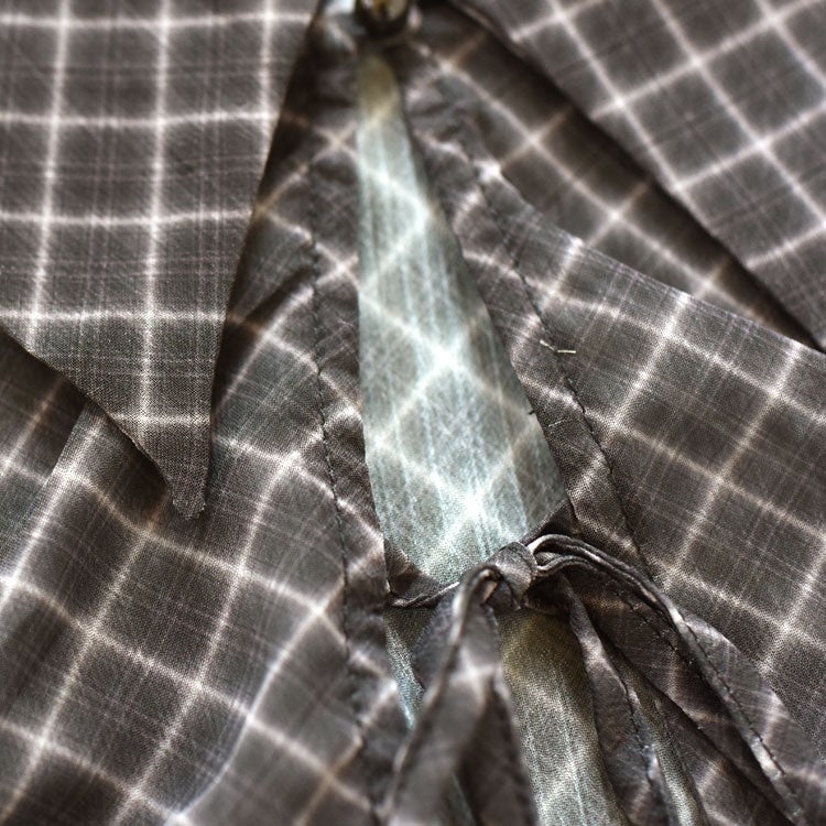 sheer collared blouse シアーカラーブラウス