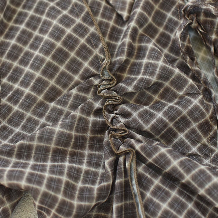 sheer collared blouse シアーカラーブラウス