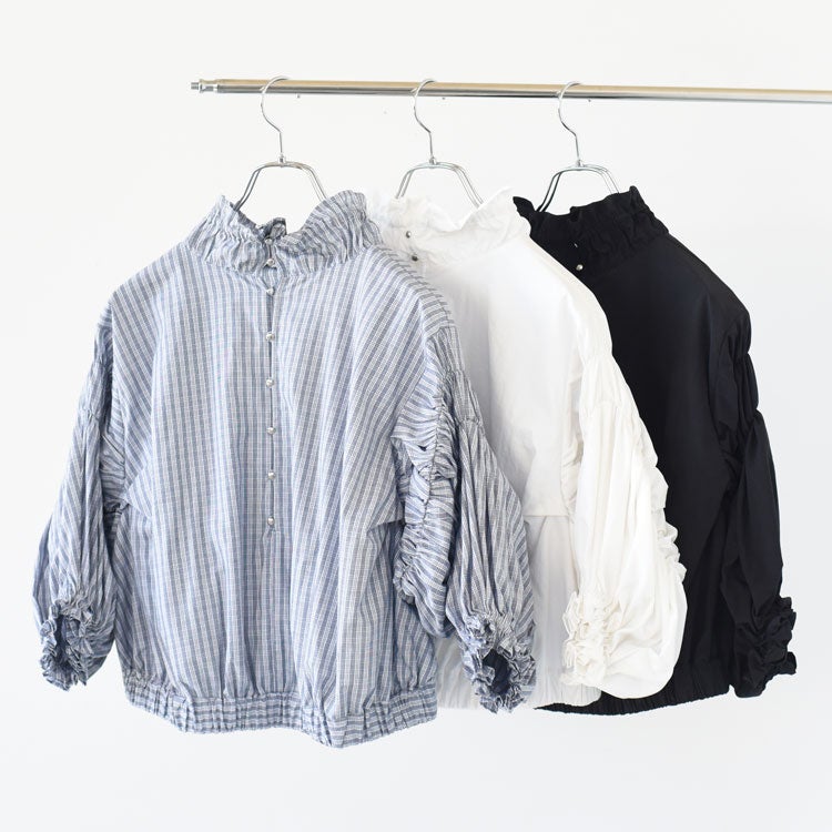 many way frill blouse メニーウェイフリルブラウス