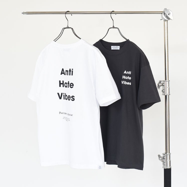 ANTI HATE VIBES T-Shirt アンチヘイトバイブスTシャツ