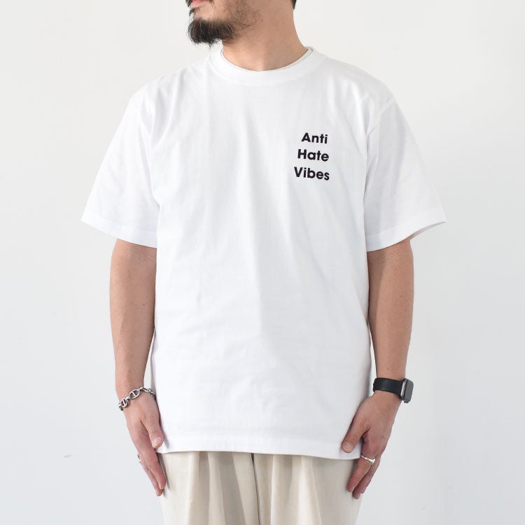 ANTI HATE VIBES T-Shirt アンチヘイトバイブスTシャツ