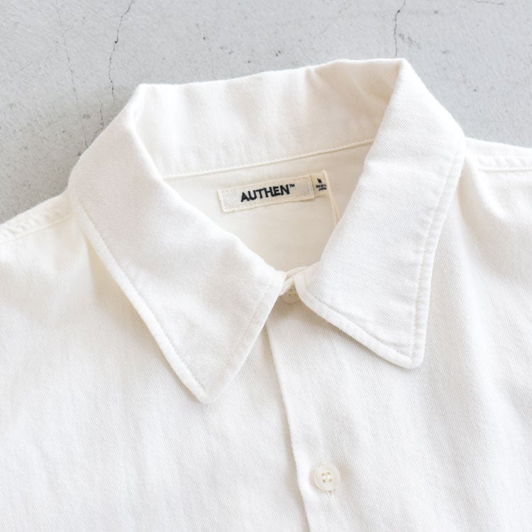 SILKNIZED TWILL REGULAR SHIRT シルクナイズド ツイル レギュラー シャツ