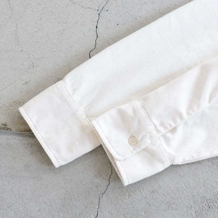 SILKNIZED TWILL REGULAR SHIRT シルクナイズド ツイル レギュラー シャツ