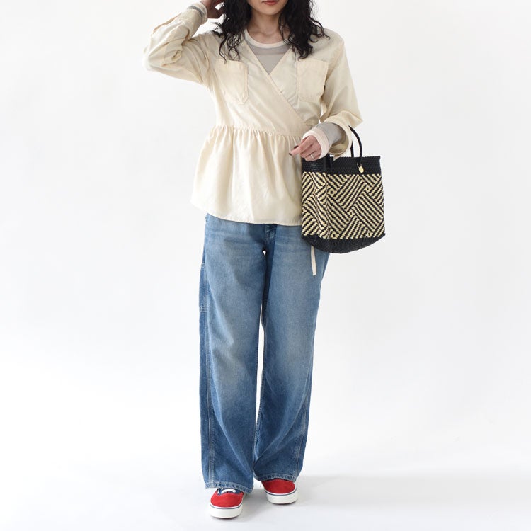 CACHECOEUR BLOUSE カシュクールブラウス