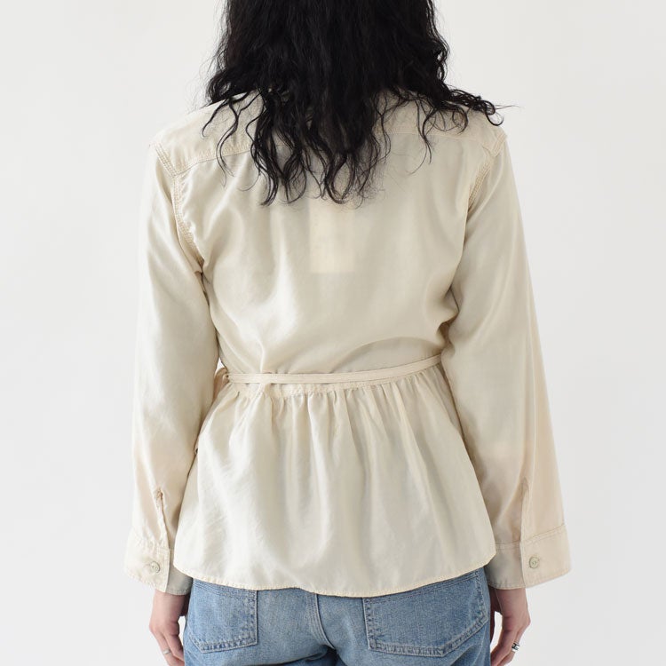SALE 20％OFF】CACHECOEUR BLOUSE カシュクールブラウス/26SMSBL14/THE