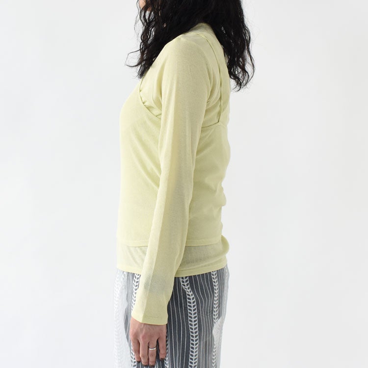Camisole & L/S Tee Set キャミソール&ロングスリーブTシャツセット
