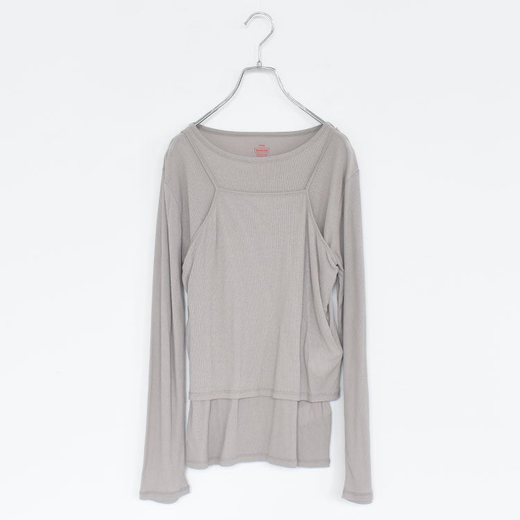 Camisole & L/S Tee Set キャミソール&ロングスリーブTシャツセット
