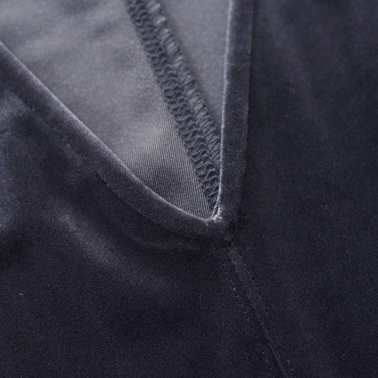 Velour Vneck Combinaison　ベロアVネックコンビネゾン