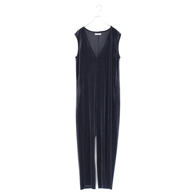 SALE 20％OFF】Velour Vneck Combinaison ベロアVネックコンビネゾン