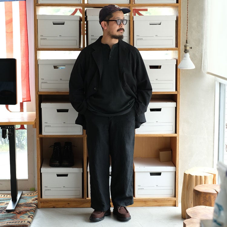 Wタックラグランヘンリーネック