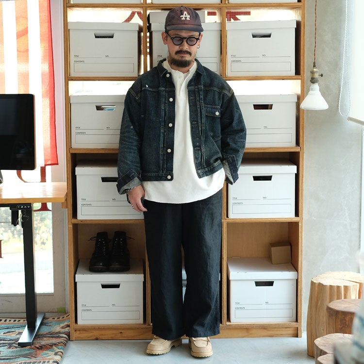 Wタックラグランヘンリーネック