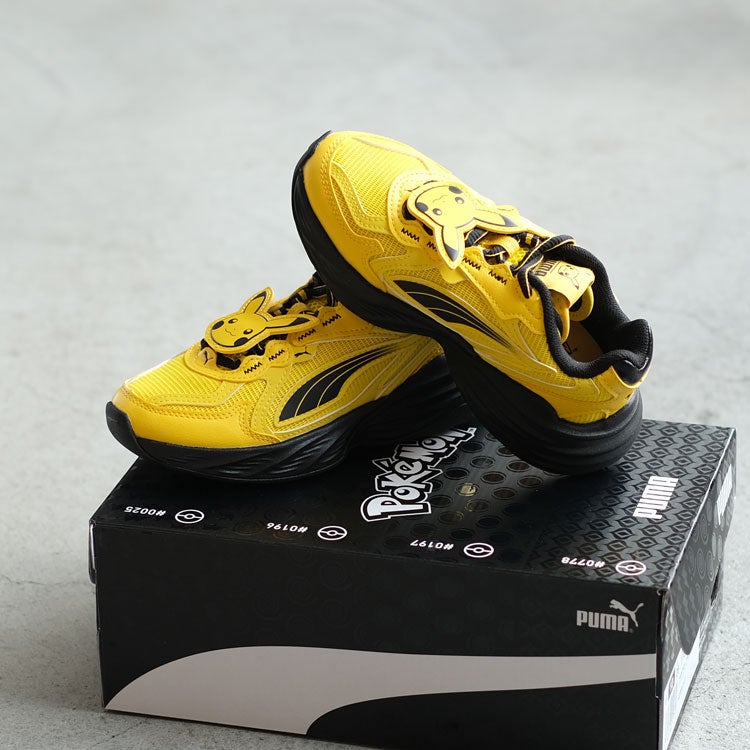 PUMA FADE NITRO PIKACHU キッズ PUMAxポケモン ピカチュウ フェード