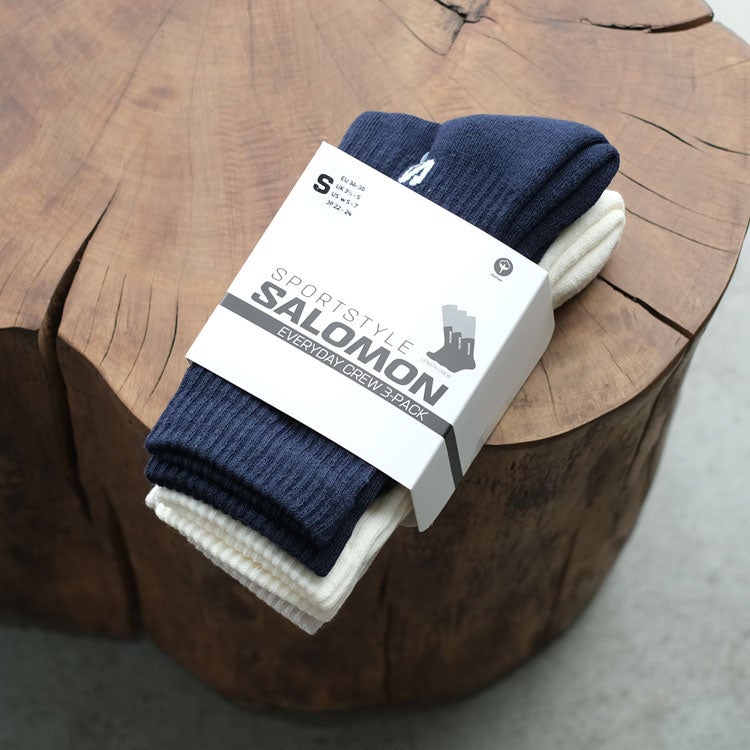 EVERYDAY CREW 3-PACK エブリデイクルー3パックソックス