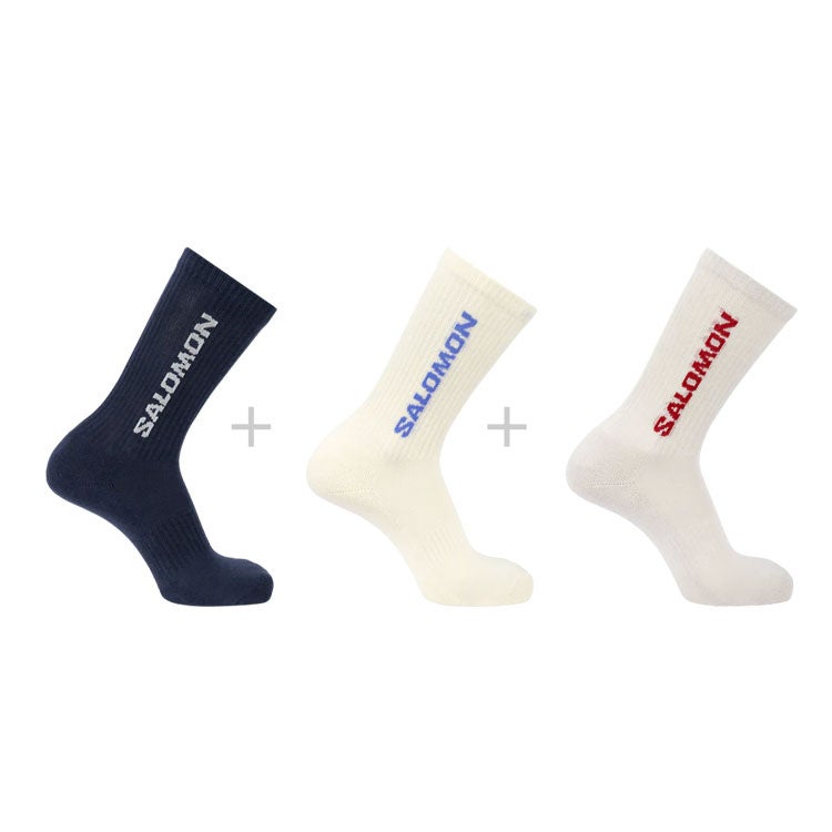 EVERYDAY CREW 3-PACK エブリデイクルー3パックソックス