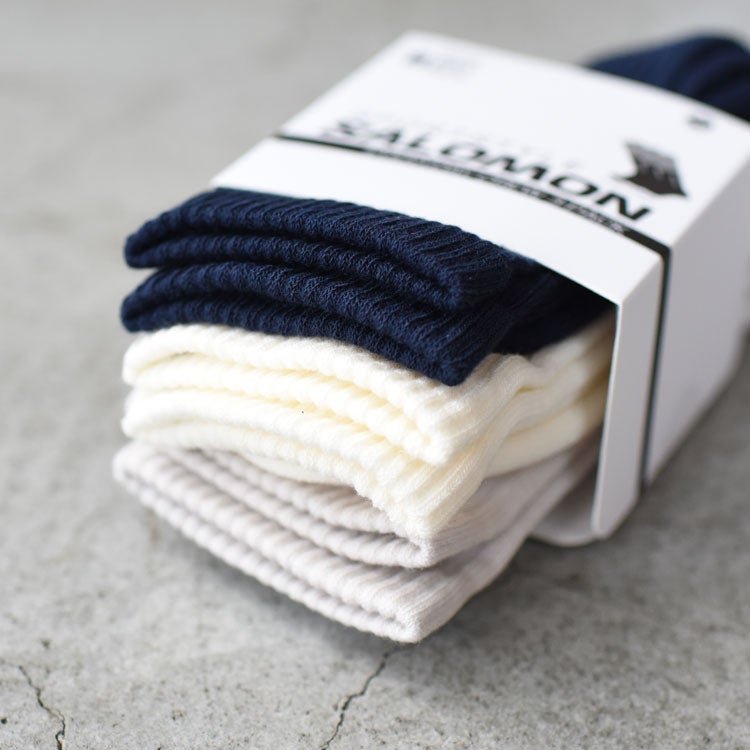 EVERYDAY CREW 3-PACK エブリデイクルー3パックソックス