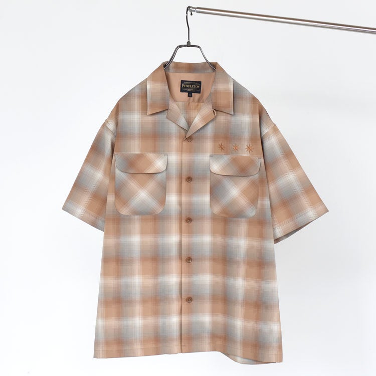 PENDLETON×GDC Open Collar Shirt S／S ペンドルトン×GDC オープンカラーシャツショートスリーブ