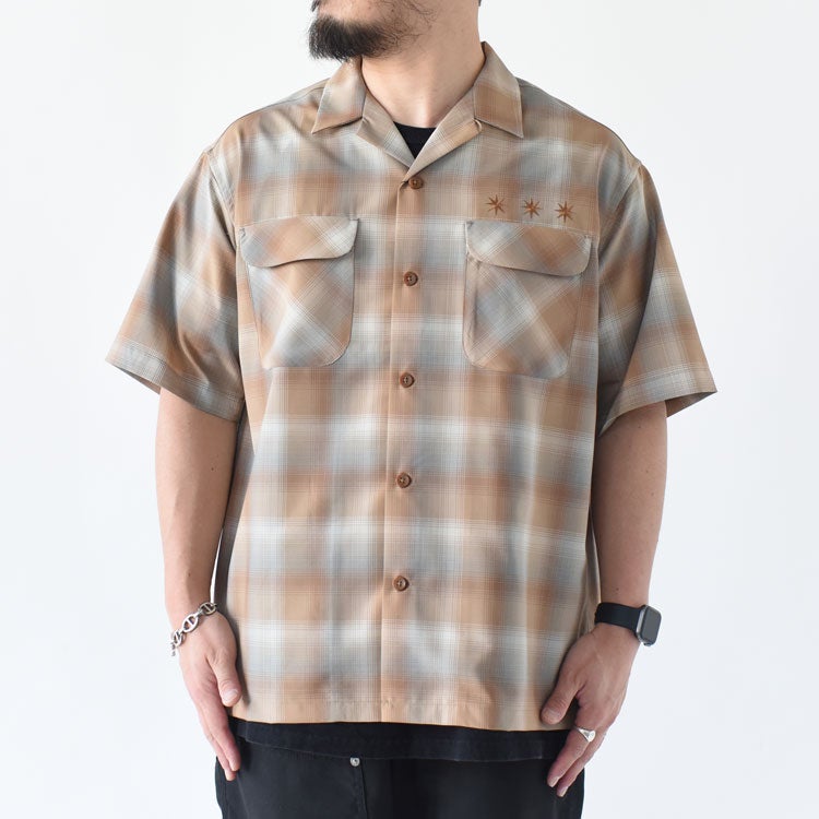 PENDLETON×GDC Open Collar Shirt S／S ペンドルトン×GDC オープン